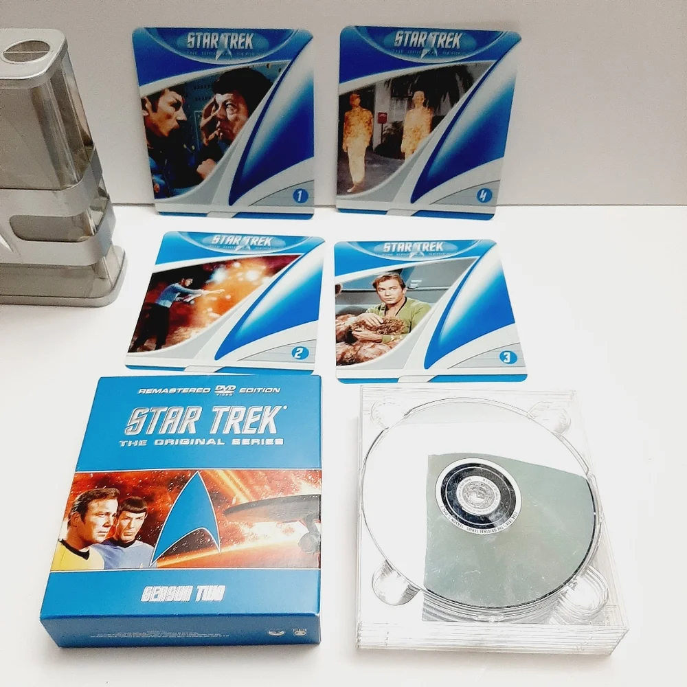 🍒 Star Trek: The Original Series - Season Two Remastered DVD TV Series Sci-Fi - Picture 4 of 11